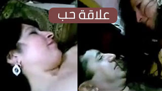 تقبل قدميه - علاقة غرامية بين رجل اعمال مصري و حبيبته في مقطع جنس ساخن
